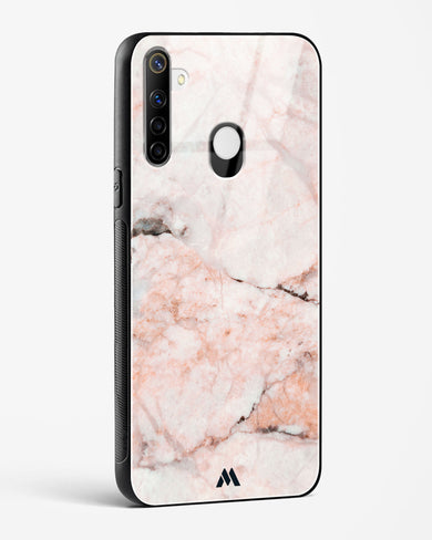 White Rose Marble Glass Case Phone Cover (Realme)