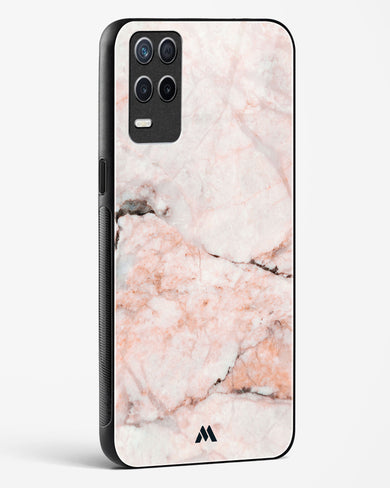 White Rose Marble Glass Case Phone Cover (Realme)