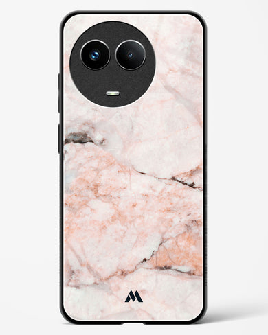 White Rose Marble Glass Case Phone Cover (Realme)