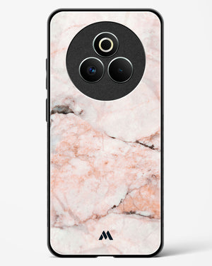 White Rose Marble Glass Case Phone Cover (Realme)