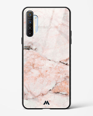 White Rose Marble Glass Case Phone Cover (Realme)