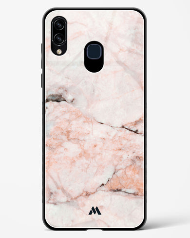 White Rose Marble Glass Case Phone Cover (Samsung)