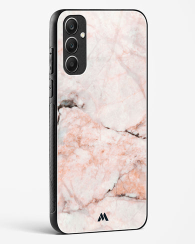 White Rose Marble Glass Case Phone Cover (Samsung)