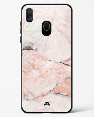 White Rose Marble Glass Case Phone Cover (Samsung)