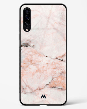 White Rose Marble Glass Case Phone Cover (Samsung)