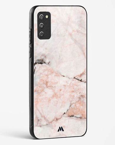 White Rose Marble Glass Case Phone Cover (Samsung)