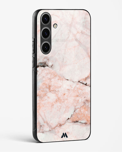 White Rose Marble Glass Case Phone Cover (Samsung)