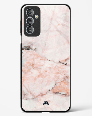 White Rose Marble Glass Case Phone Cover (Samsung)