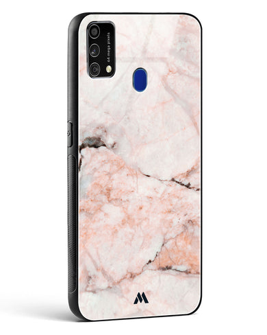 White Rose Marble Glass Case Phone Cover (Samsung)