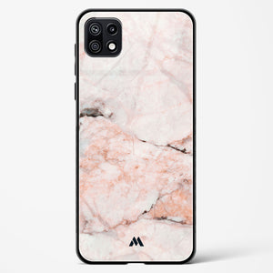 White Rose Marble Glass Case Phone Cover (Samsung)