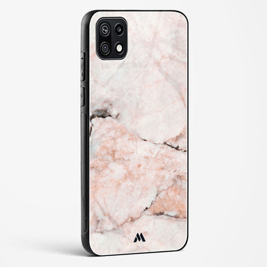 White Rose Marble Glass Case Phone Cover (Samsung)