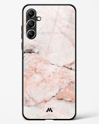 White Rose Marble Glass Case Phone Cover (Samsung)