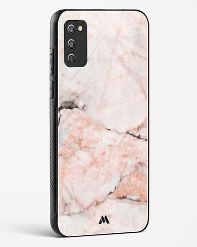 White Rose Marble Glass Case Phone Cover (Samsung)