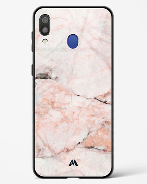 White Rose Marble Glass Case Phone Cover (Samsung)