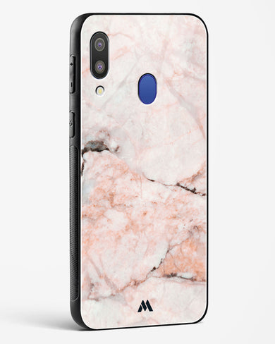 White Rose Marble Glass Case Phone Cover (Samsung)