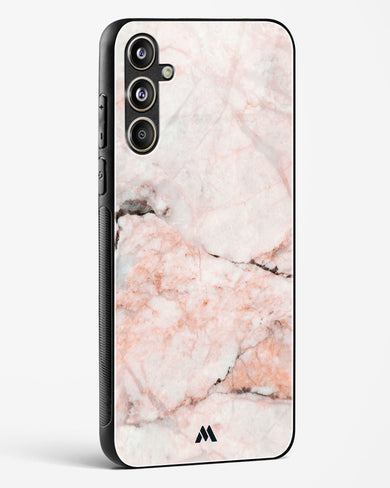 White Rose Marble Glass Case Phone Cover (Samsung)