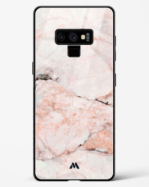 White Rose Marble Glass Case Phone Cover (Samsung)