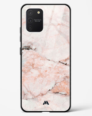 White Rose Marble Glass Case Phone Cover (Samsung)