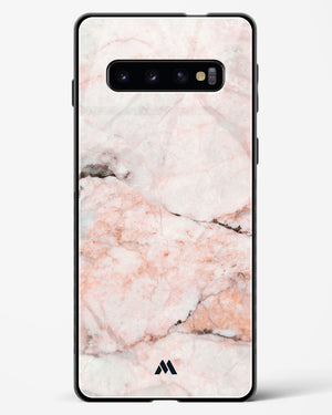 White Rose Marble Glass Case Phone Cover (Samsung)