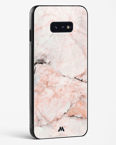 White Rose Marble Glass Case Phone Cover (Samsung)