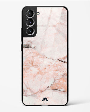 White Rose Marble Glass Case Phone Cover (Samsung)