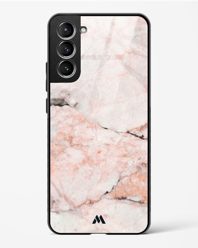 White Rose Marble Glass Case Phone Cover (Samsung)