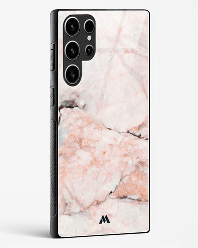 White Rose Marble Glass Case Phone Cover (Samsung)