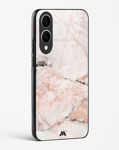 White Rose Marble Glass Case Phone Cover (Samsung)