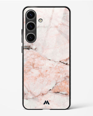 White Rose Marble Glass Case Phone Cover (Samsung)