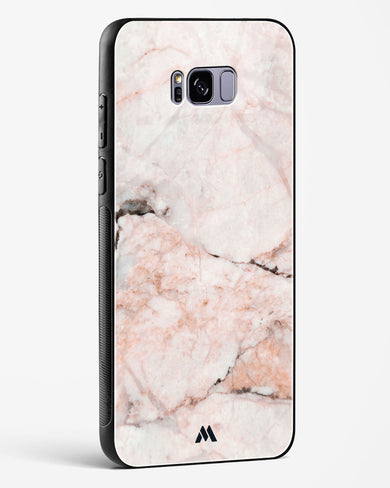 White Rose Marble Glass Case Phone Cover (Samsung)