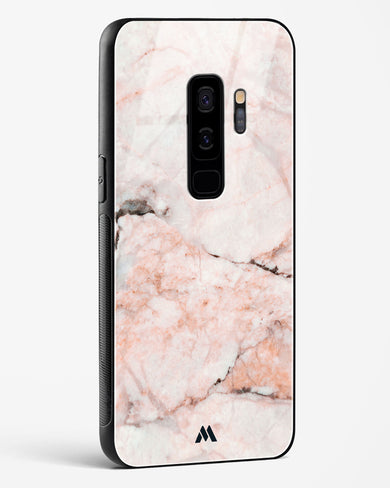 White Rose Marble Glass Case Phone Cover (Samsung)