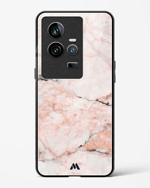 White Rose Marble Glass Case Phone Cover (Vivo)