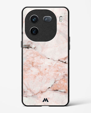 White Rose Marble Glass Case Phone Cover (Vivo)