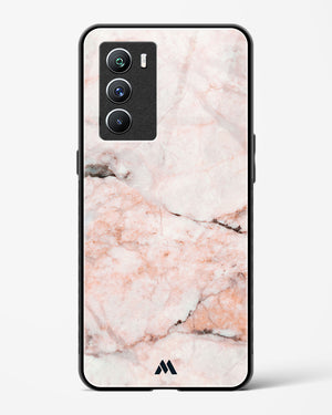 White Rose Marble Glass Case Phone Cover (Vivo)