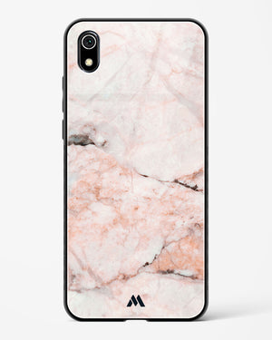 White Rose Marble Glass Case Phone Cover-(Xiaomi)