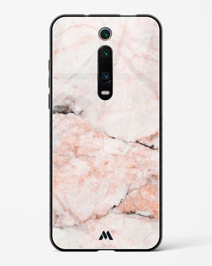 White Rose Marble Glass Case Phone Cover-(Xiaomi)