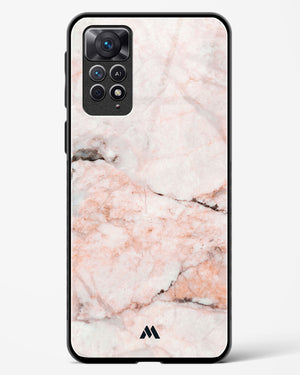 White Rose Marble Glass Case Phone Cover-(Xiaomi)