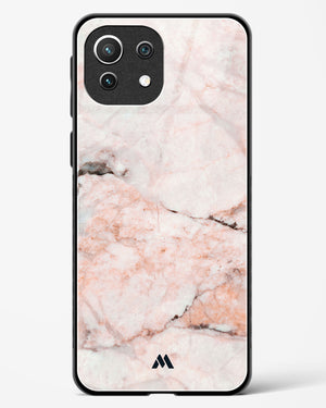 White Rose Marble Glass Case Phone Cover-(Xiaomi)