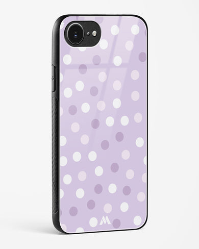 Polka Dots in Violet Glass Case Phone Cover (Apple)