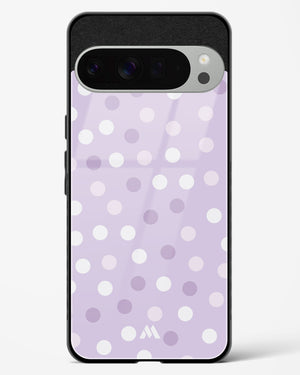 Polka Dots in Violet Glass Case Phone Cover (Google)