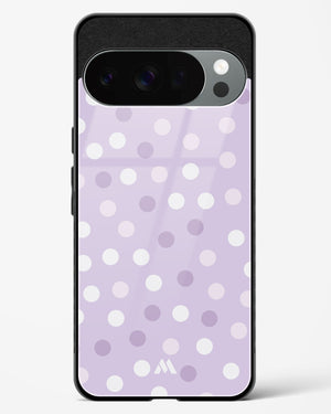 Polka Dots in Violet Glass Case Phone Cover (Google)