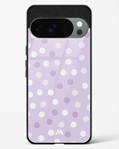 Polka Dots in Violet Glass Case Phone Cover (Google)