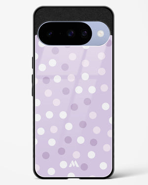 Polka Dots in Violet Glass Case Phone Cover (Google)