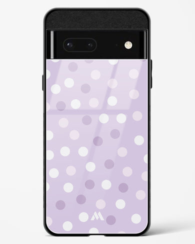 Polka Dots in Violet Glass Case Phone Cover-(Google)