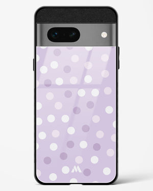 Polka Dots in Violet Glass Case Phone Cover (Google)