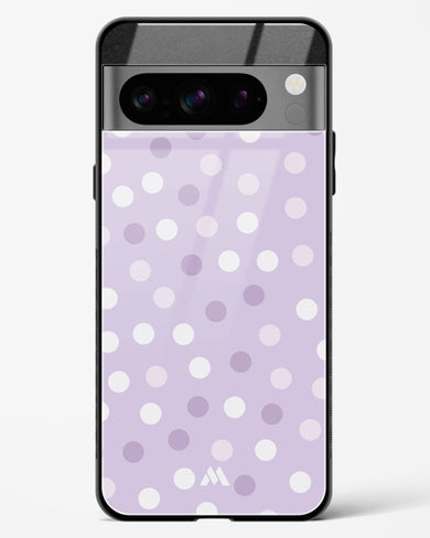 Polka Dots in Violet Glass Case Phone Cover (Google)