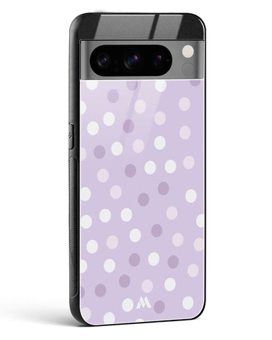 Polka Dots in Violet Glass Case Phone Cover (Google)