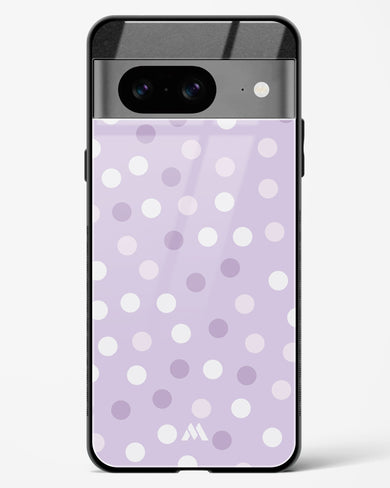 Polka Dots in Violet Glass Case Phone Cover (Google)