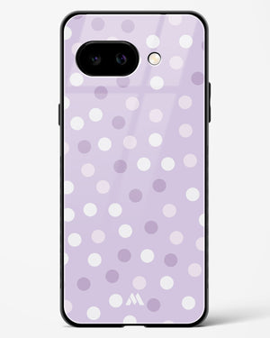 Polka Dots in Violet Glass Case Phone Cover (Google)