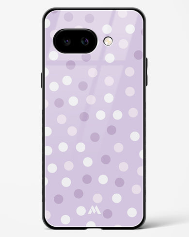 Polka Dots in Violet Glass Case Phone Cover (Google)